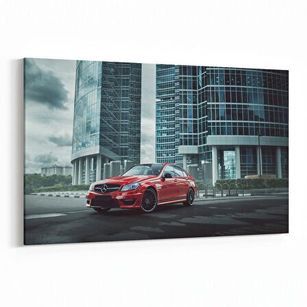 Olla 12322Y Araç Görseli Yatay Kanvas Tablo (Ölçü: 120X80)