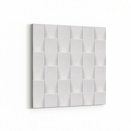 Olla 14941K Geometrik Desen Görseli Kare Kanvas Tablo (Ölçü: 100X100)