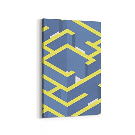 Olla 10342D Abstract Görsel Dikey Kanvas Tablo (Ölçü: 20X30)