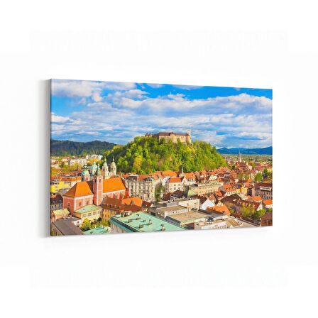 Olla 18275Y Yapı Görseli Yatay Kanvas Tablo (Ölçü: 90X60)