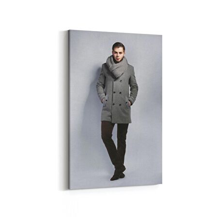 Olla 16870D Model / Manken Görseli Dikey Kanvas Tablo (Ölçü: 100X150)