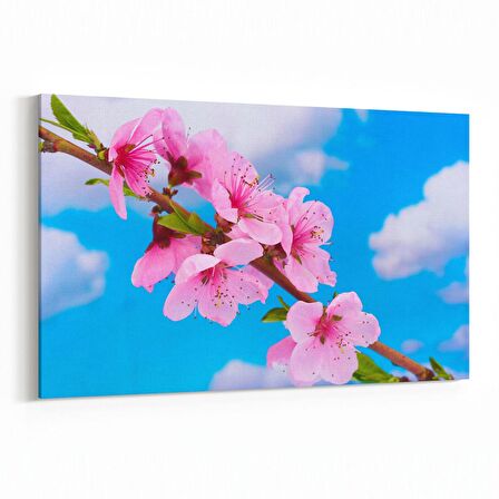 Olla 10469Y Ağaç Görseli Yatay Kanvas Tablo (Ölçü: 150X100)