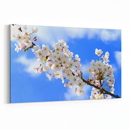 Olla 10762Y Ağaç Görseli Yatay Kanvas Tablo (Ölçü: 70X50)