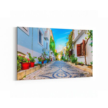 Olla 17900Y Yapı Görseli Yatay Kanvas Tablo (Ölçü: 45X30)