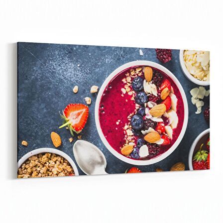 Olla 15004Y Gıda Görseli Yatay Kanvas Tablo (Ölçü: 150X100)