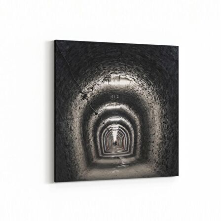 Olla 18549K Yapı Görseli Kare Kanvas Tablo (Ölçü: 25X25)