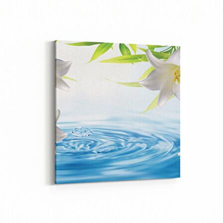 Olla 17040K Spa / Masaj Görseli Kare Kanvas Tablo (Ölçü: 30X30)