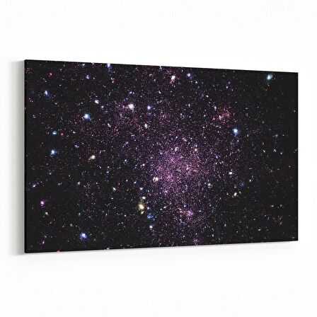 Olla 14800Y Gece Gökyüzü Görseli Yatay Kanvas Tablo (Ölçü: 30X20)
