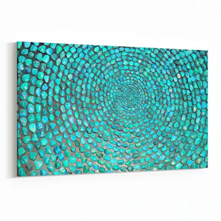 Olla 10297Y Abstract Görsel Yatay Kanvas Tablo (Ölçü: 150X100)