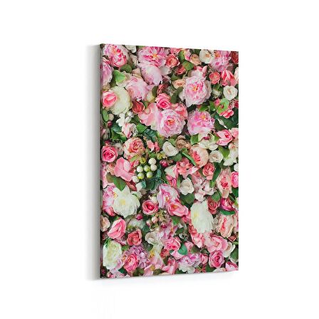 Olla 11606D Çiçek Görseli Dikey Kanvas Tablo (Ölçü: 100X150)