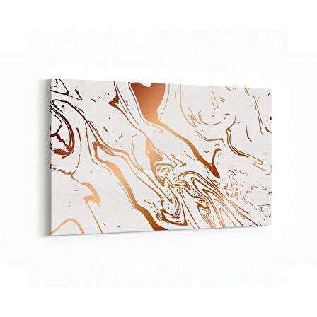 Olla 16732Y Mermer Desen Görsel Yatay Kanvas Tablo (Ölçü: 45X30)