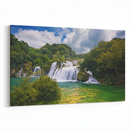 Olla 14335Y Doğa / Manzara Görseli Yatay Kanvas Tablo (Ölçü: 90X60)