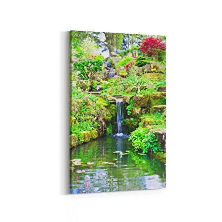 Olla 14261D Doğa / Manzara Görseli Dikey Kanvas Tablo (Ölçü: 80X120)