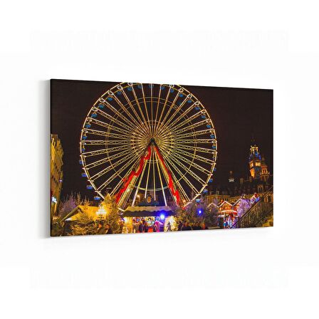 Olla 18059Y Yapı Görseli Yatay Kanvas Tablo (Ölçü: 150X100)