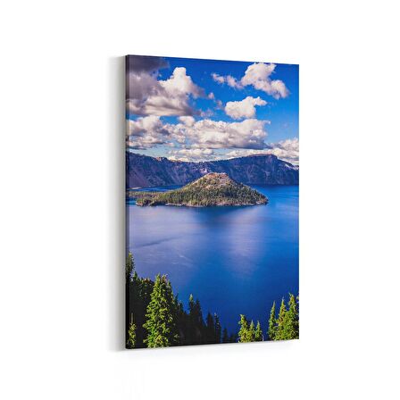Olla 13729D Doğa / Manzara Görseli Dikey Kanvas Tablo (Ölçü: 60X90)