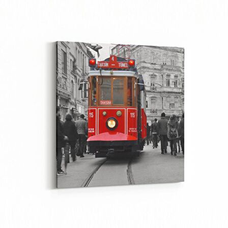 Olla 18376K Yapı Görseli Kare Kanvas Tablo (Ölçü: 25X25)