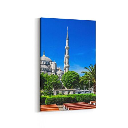 Olla 18385D Yapı Görseli Dikey Kanvas Tablo (Ölçü: 60X90)