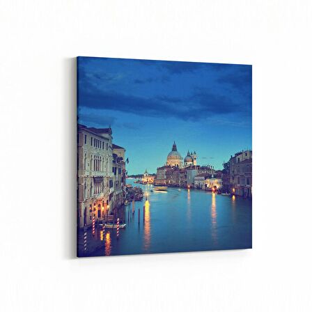 Olla 18383K Yapı Görseli Kare Kanvas Tablo (Ölçü: 25X25)