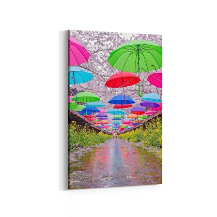 Olla 13994D Doğa / Manzara Görseli Dikey Kanvas Tablo (Ölçü: 20X30)