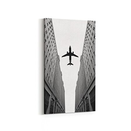 Olla 18101DD Yapı Görseli Dikey Dar Kanvas Tablo (Ölçü: 60X120)