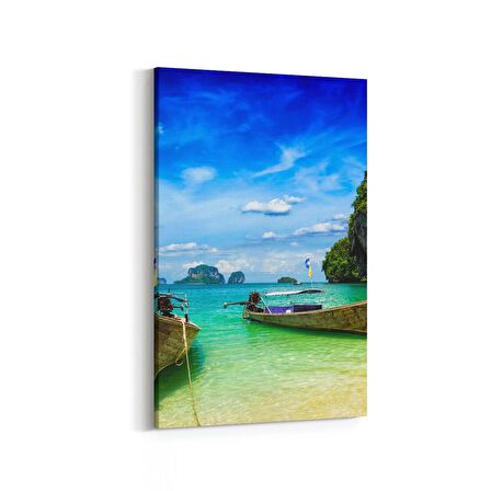 Olla 13869D Doğa / Manzara Görseli Dikey Kanvas Tablo (Ölçü: 100X150)