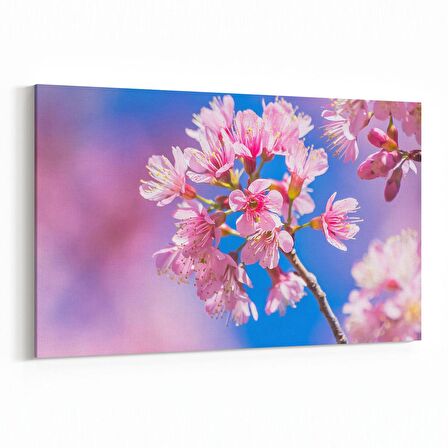 Olla 10919Y Ağaç Görseli Yatay Kanvas Tablo (Ölçü: 45X30)