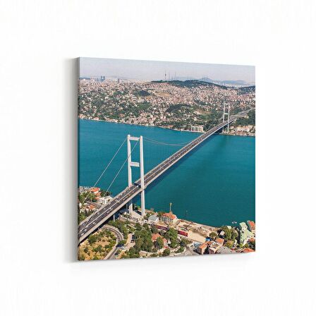 Olla 18088K Yapı Görseli Kare Kanvas Tablo (Ölçü: 25X25)