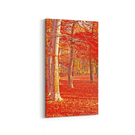 Olla 13553DD Doğa / Manzara Görseli Dikey Dar Kanvas Tablo (Ölçü: 40X80)