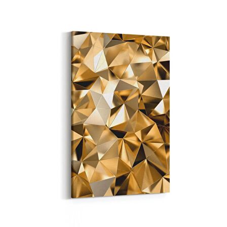 Olla 10103D Abstract Görsel Dikey Kanvas Tablo (Ölçü: 60X90)