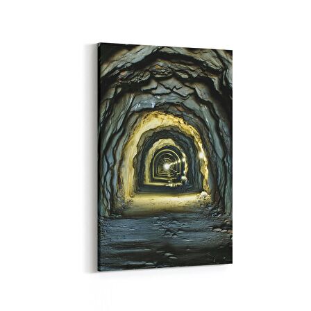 Olla 18965D Yapı Görseli Dikey Kanvas Tablo (Ölçü: 80X120)