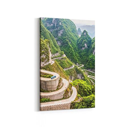 Olla 14321D Doğa / Manzara Görseli Dikey Kanvas Tablo (Ölçü: 60X90)