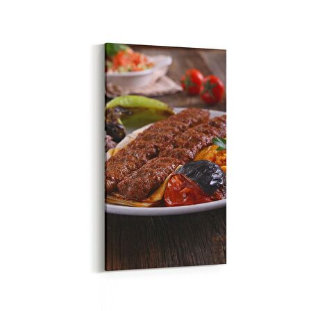 Olla 15029DD Gıda Görseli Dikey Dar Kanvas Tablo (Ölçü: 40X80)