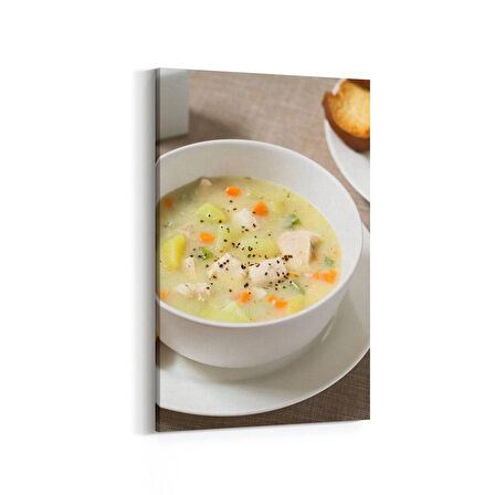 Olla 15240D Gıda Görseli Dikey Kanvas Tablo (Ölçü: 100X150)