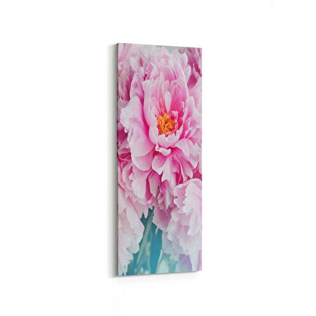 Olla 11612DI Çiçek Görseli Dikey İnce Kanvas Tablo (Ölçü: 40X120)