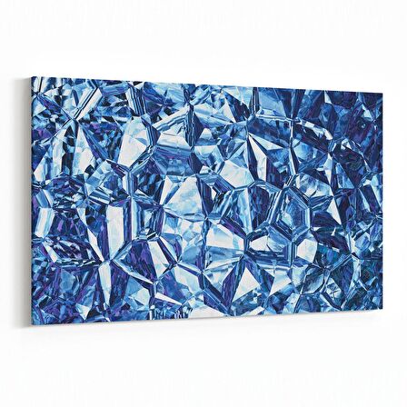 Olla 10123Y Abstract Görsel Yatay Kanvas Tablo (Ölçü: 70X50)