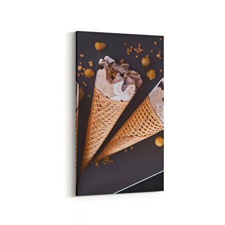 Olla 14990DD Gıda Görseli Dikey Dar Kanvas Tablo (Ölçü: 30X60)