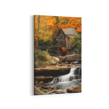 Olla 17905D Yapı Görseli Dikey Kanvas Tablo (Ölçü: 60X90)