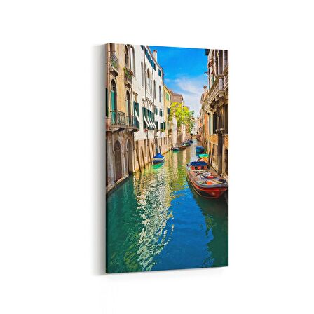 Olla 18330DD Yapı Görseli Dikey Dar Kanvas Tablo (Ölçü: 40X80)