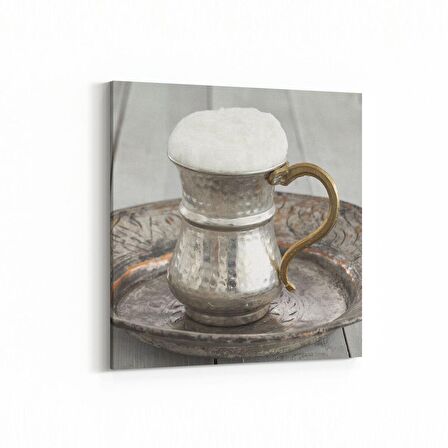 Olla 15199K Gıda Görseli Kare Kanvas Tablo (Ölçü: 25X25)