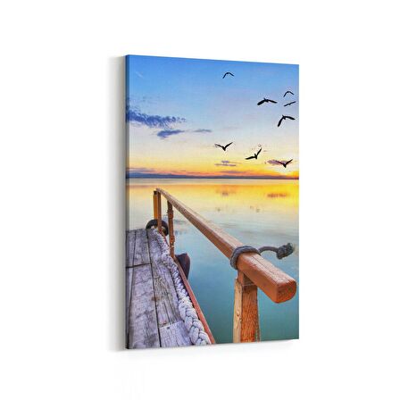 Olla 13672D Doğa / Manzara Görseli Dikey Kanvas Tablo (Ölçü: 60X90)