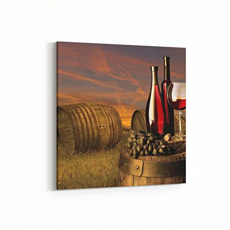 Olla 15040K Gıda Görseli Kare Kanvas Tablo (Ölçü: 25X25)
