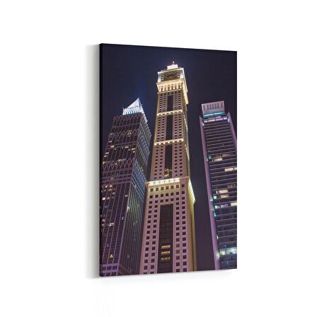Olla 18265D Yapı Görseli Dikey Kanvas Tablo (Ölçü: 60X90)