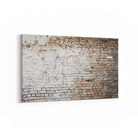 Olla 17504Y Taş / Tuğla Görseli Yatay Kanvas Tablo (Ölçü: 90X60)
