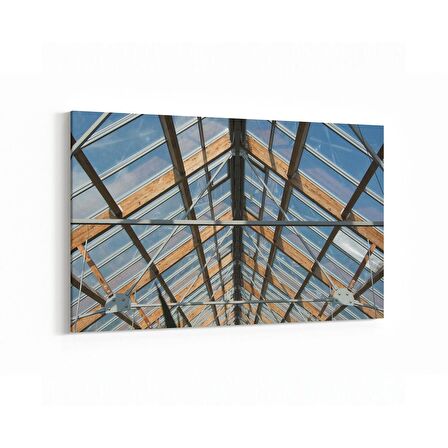 Olla 18399Y Yapı Görseli Yatay Kanvas Tablo (Ölçü: 70X50)