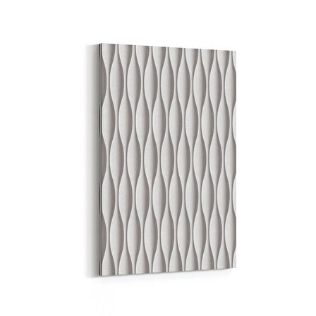 Olla 14922D Geometrik Desen Görseli Dikey Kanvas Tablo (Ölçü: 100X150)