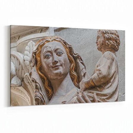 Olla 16253Y Heykel / Sanat Görseli Yatay Kanvas Tablo (Ölçü: 30X20)
