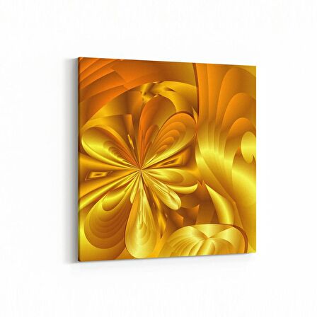 Olla 10416K Abstract Görsel Kare Kanvas Tablo (Ölçü: 30X30)