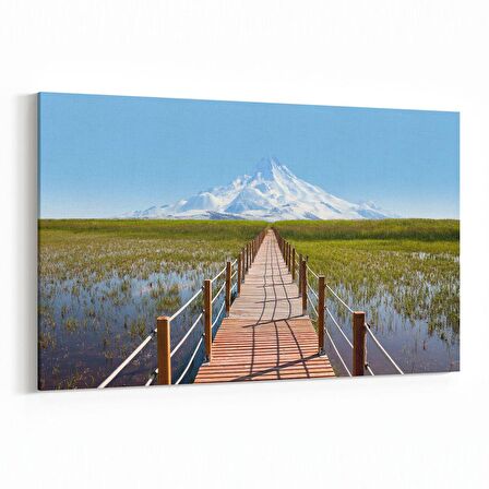 Olla 14158Y Doğa / Manzara Görseli Yatay Kanvas Tablo (Ölçü: 150X100)