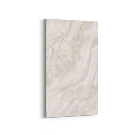 Olla 16729DD Mermer Desen Görsel Dikey Dar Kanvas Tablo (Ölçü: 40X80)
