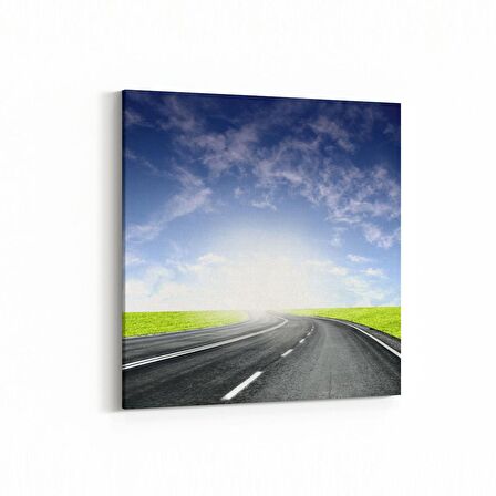 Olla 14595K Doğa / Manzara Görseli Kare Kanvas Tablo (Ölçü: 25X25)